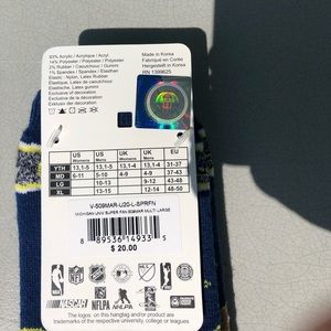 Women's Michigan Socks New w tags.  Size large